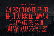 Vampire Roamer Brush Display Font, a Sans Serif Font by Maulana Creative (Thumbnail 2 of 7)