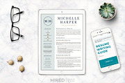 Professional & Modern Resume Design, a Resume Template by HIRED Design Studio (Thumbnail 6 of 12)