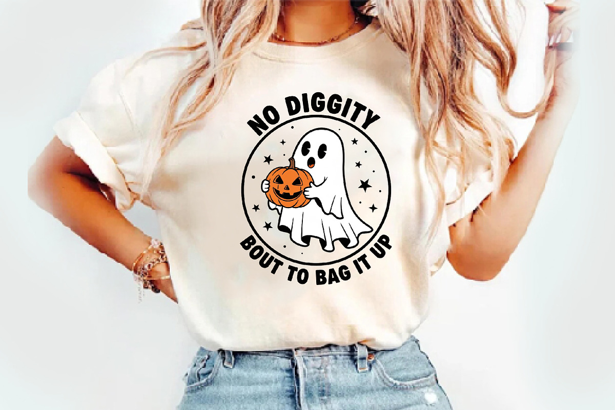 No Diggity Bout To Bag It Up PNG, an Illustration by Watercolor design (Photo 3 of 3)