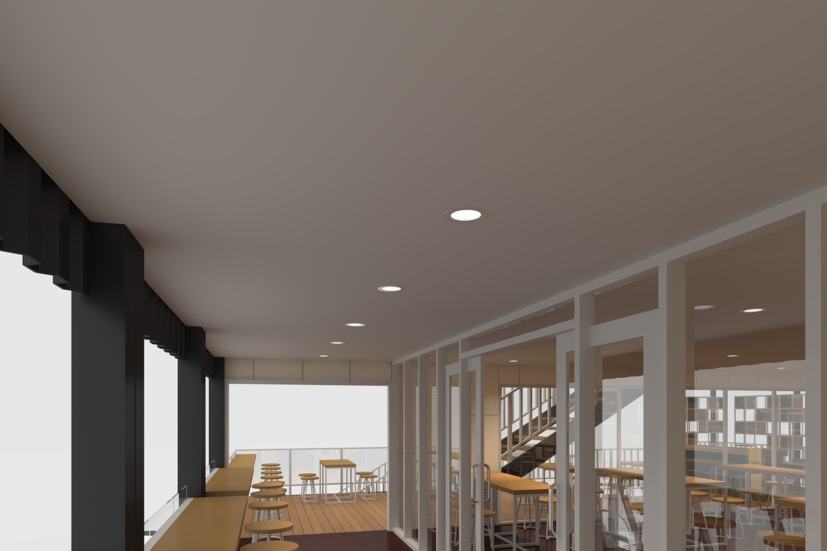 3D Model Container Cafe 9, an Architecture 3D Model by SR 3D Visual (Photo 21 of 23)