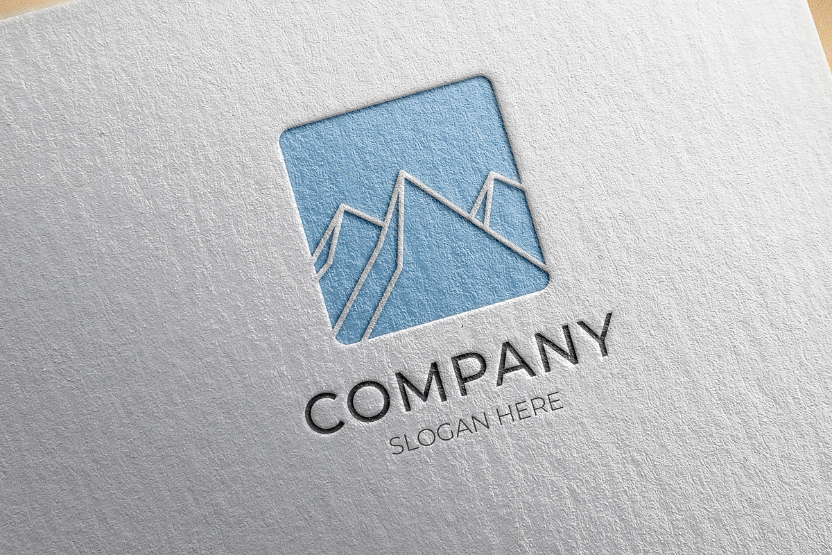 Modern clean moutain outdoor logo, a Branding & Logo Template by Medianeka (Photo 3 of 3)