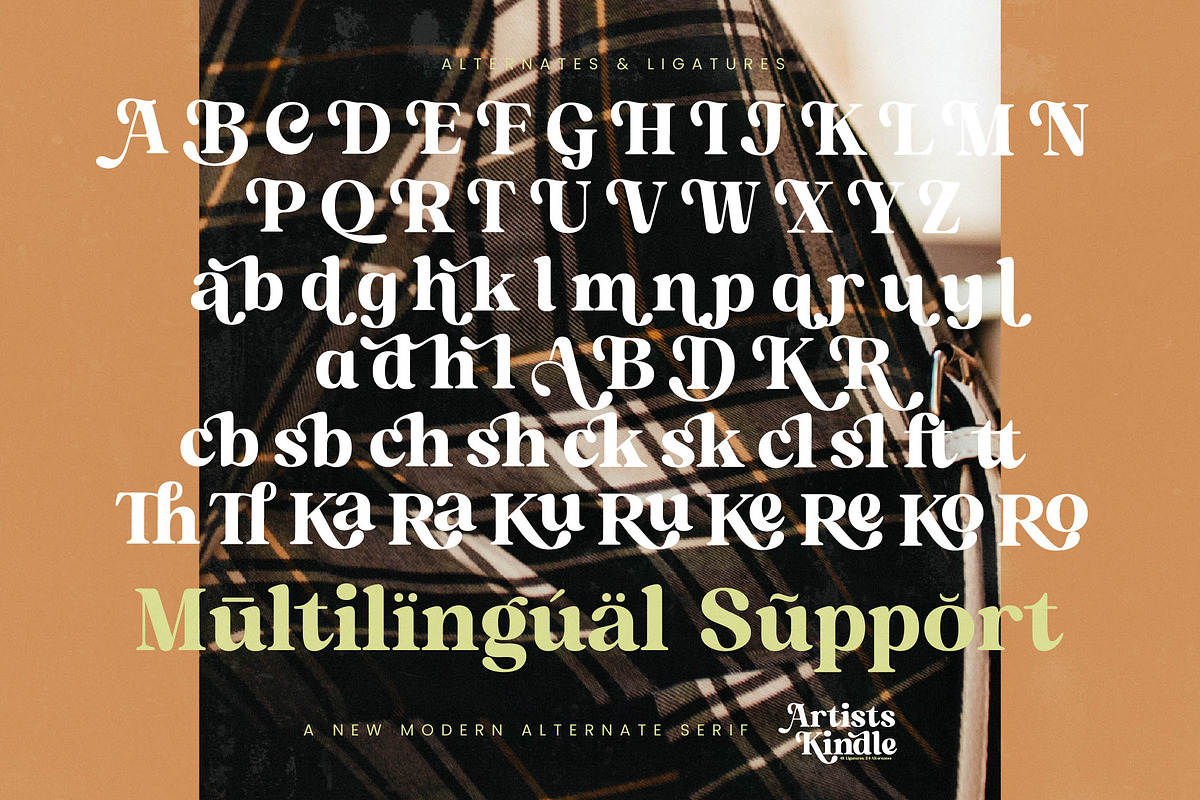 Artists Kindle Modern Serif Font, a Serif Font by timelesstype.co (Photo 19 of 20)