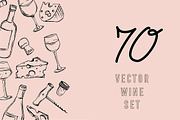 Vector wine, a Food Illustration by risovanya (Thumbnail 1 of 5)