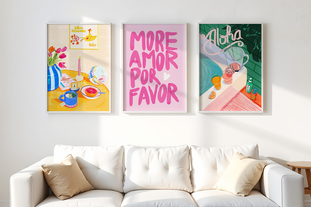 3 Frames Mockup Set | 5x7 Ratio, a Household Mockup by isjakimockups (Photo 6 of 7)