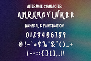 Hologram Theograph Display Font, a Handwritten Font by Maulana Creative (Thumbnail 7 of 7)