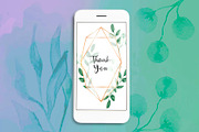 Watercolor leaves, a Decorative Illustration by Iryna Danyliuk (Thumbnail 10 of 11)