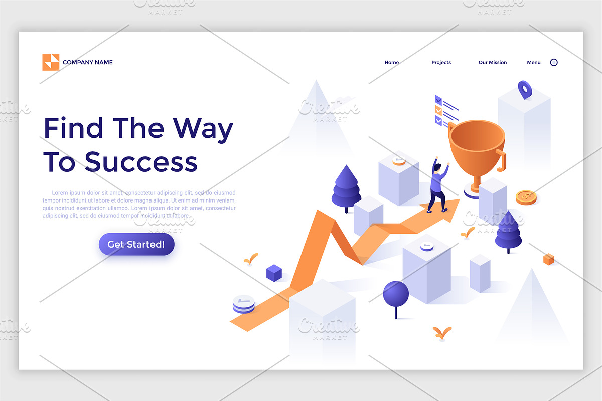 Isometric Solutions Mini. Part 16, a Templates & Theme by Andrew Kras Design (Photo 17 of 18)