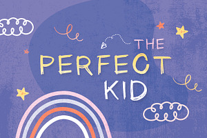 The Perfect Kid - Handwritten Font