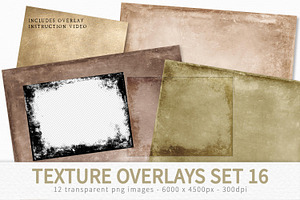 Texture Overlays Set 16