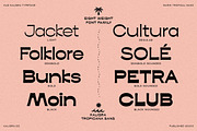 Kaligra Tropicana Sans, a Sans Serif Font by Kaligra.co (Thumbnail 20 of 22)