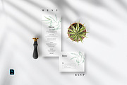 Green Leave Wedding Suite, an Invitation Template by Azka Creative (Thumbnail 3 of 5)