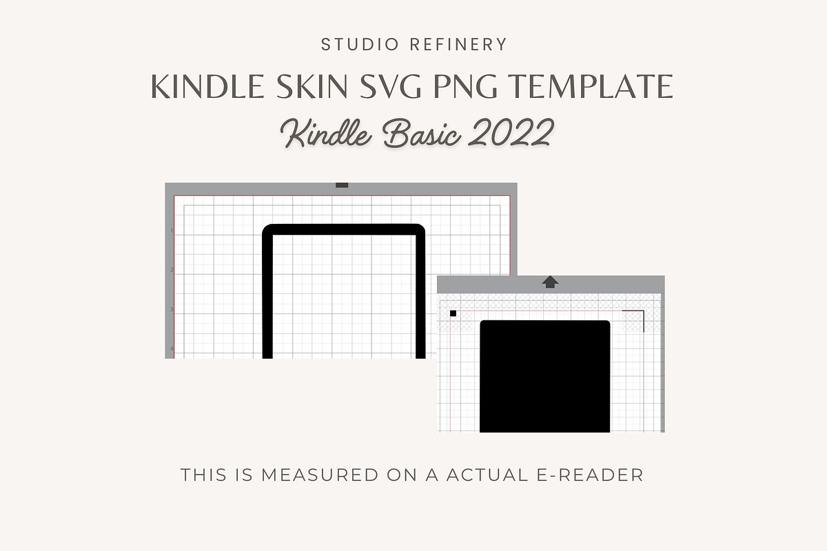 Kindle Basic 2022 Skin Template, an Object Graphic by STUDIO REFINERY (Photo 2 of 5)