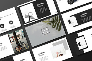 Cuatre Minimal PowerPoint Template