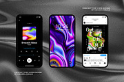 Surreal Waves - 50 Backgrounds, a Background Graphic by assetpro.design (Thumbnail 11 of 11)