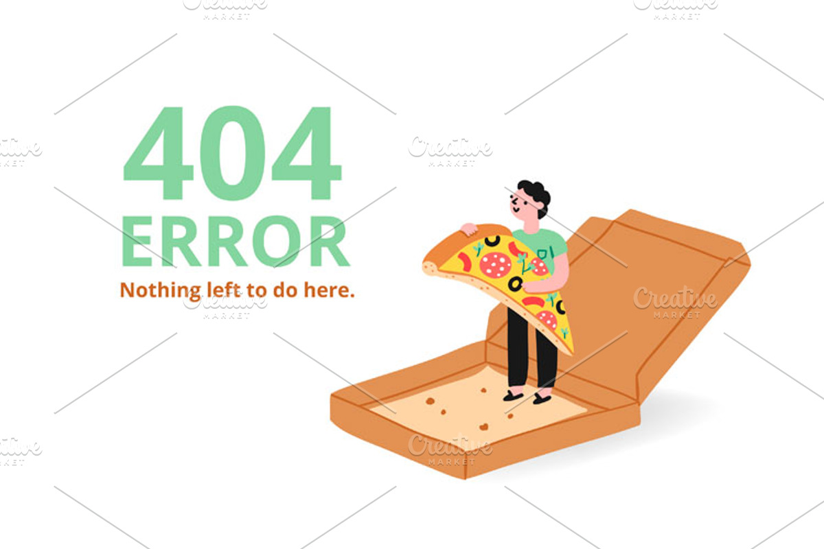 Error pages, a Templates & Theme by Stolenpencil (Photo 7 of 7)