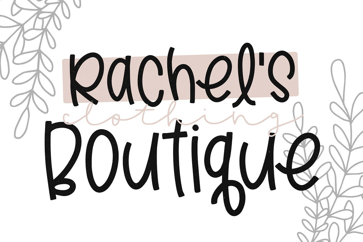 Library Card Hand Lettered Font, a Sans Serif Font by Dansie Design (Photo 3 of 7)