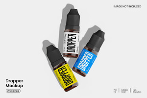 Dropper Mockup, a Packaging Mockup by Unerispace