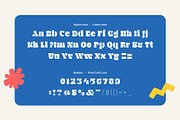 Retro Qalva - Vintage Font, a Slab Serif Font by Nirmana Visual (Thumbnail 5 of 11)