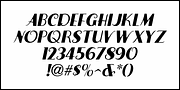 Movie Arts JNL, a Sans Serif Font by Jeff Levine Fonts (Thumbnail 5 of 5)