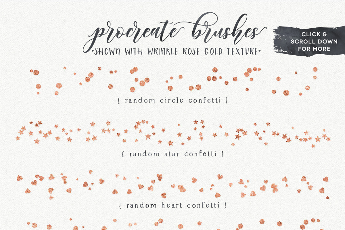 Procreate Brushes & Foil Textures, a Brush Add-On by Summit Avenue (Photo 6 of 7)