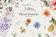 Watercolor Flower Blooms, a Decorative Illustration by Damian Roh (Thumbnail 4 of 15)