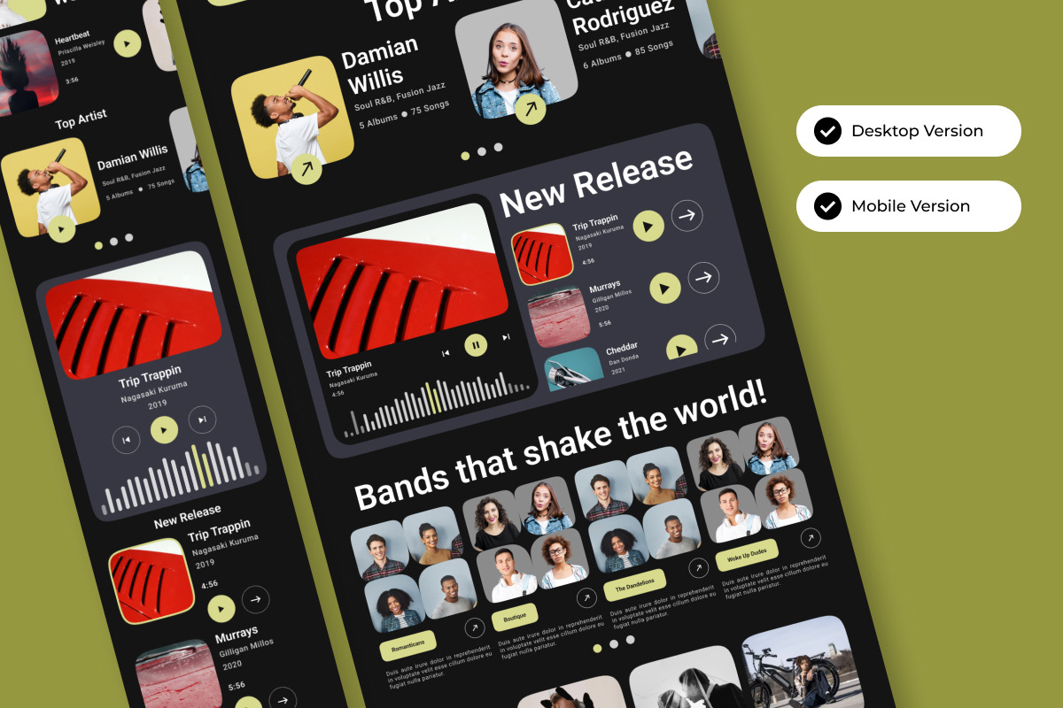 Astro Sound - Music Streaming Landin, a Landing Page Template by twinstd (Photo 4 of 5)
