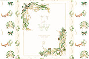 Winter Wedding Crest, Christmas png, a Decorative Illustration by WonderWonder (Thumbnail 8 of 9)