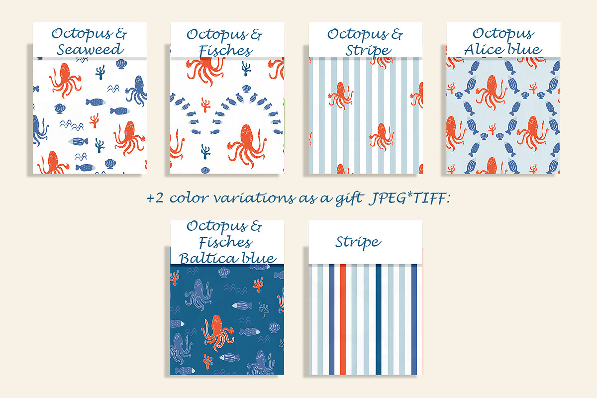Scandinavian Kids Seamless Patterns, a Pattern Graphic by Oksana Dovhopol Art (Photo 8 of 15)