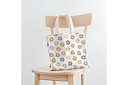 Vintage Watercolor Daisy Pattern, a Pattern Graphic by OwlAndFern (Thumbnail 11 of 13)