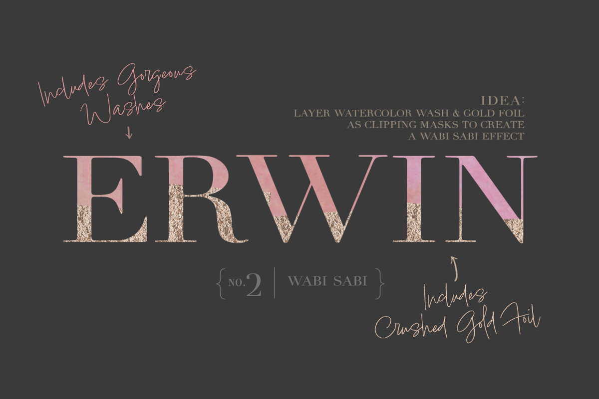 Ora Erwin : Signature Font Duo, a Script Font by KLUGE+CO (Photo 16 of 19)