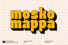 Mosko Mappa Now – Bold Display Font