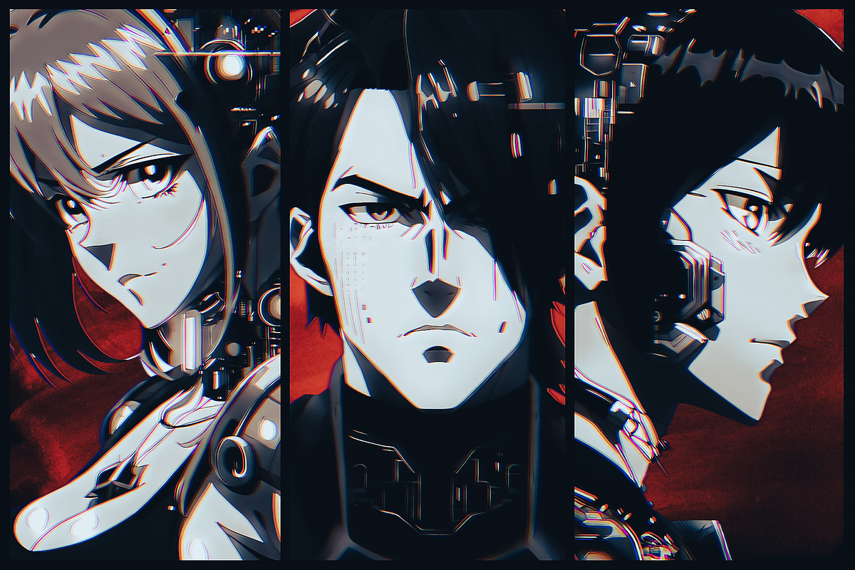 Techno-Pop: Anime Characters