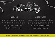 Roundless Script, a Script Font by hampura (Thumbnail 2 of 10)
