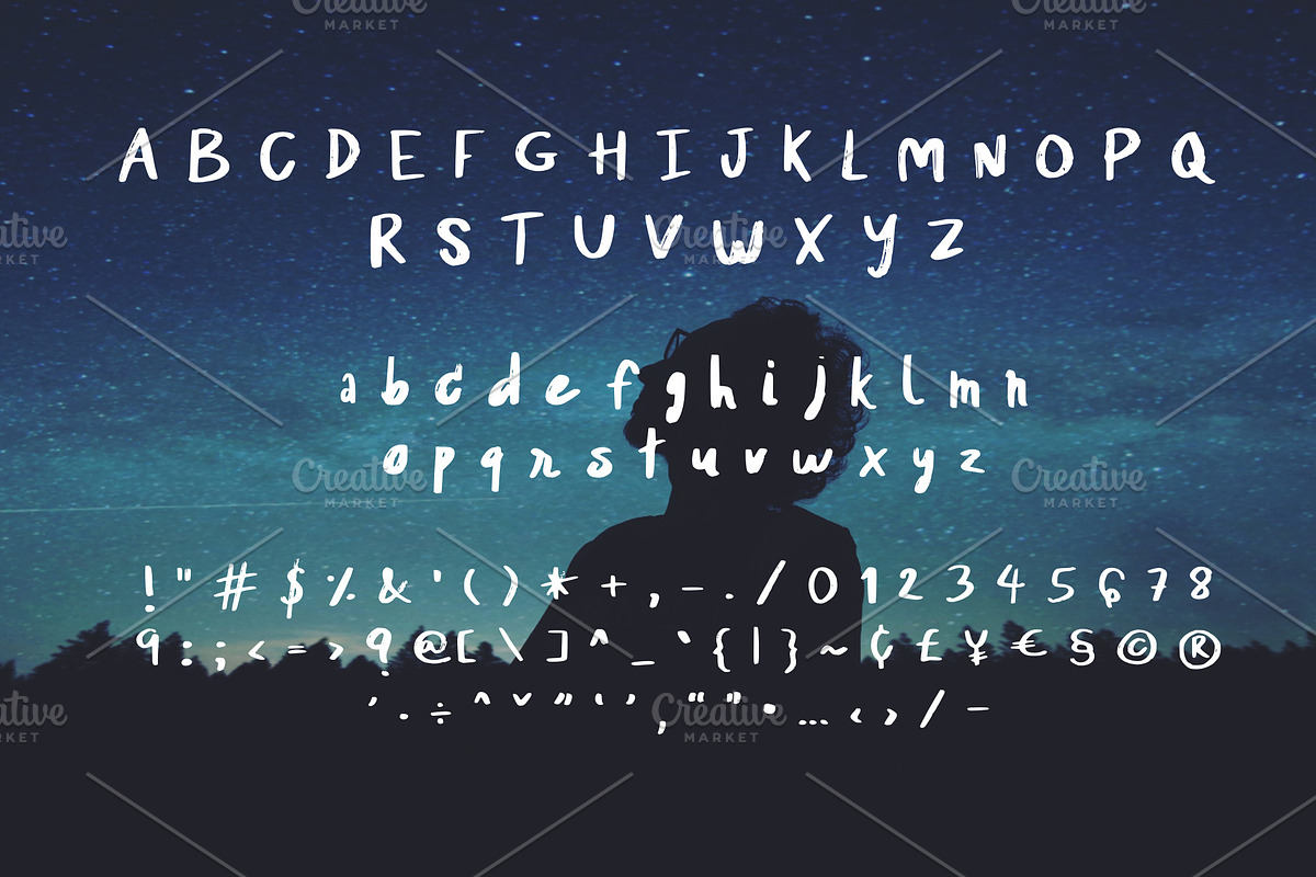 Thinkin Bout You Font, a Script Font by Nuchylee Photo (Photo 3 of 7)
