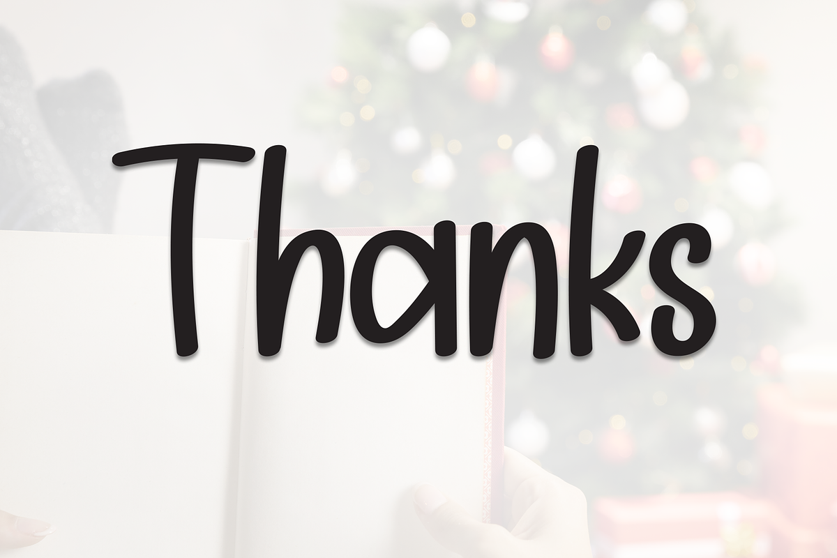 Christmas Histories | Script Font, a Script Font by Scratchones (Photo 8 of 8)