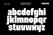 Moara - Bold Condensed Font, a Sans Serif Font by limitype (Thumbnail 11 of 13)