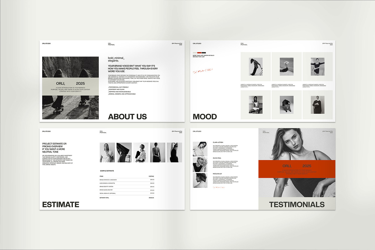 ORLI | Brand Proposal Template preview 4