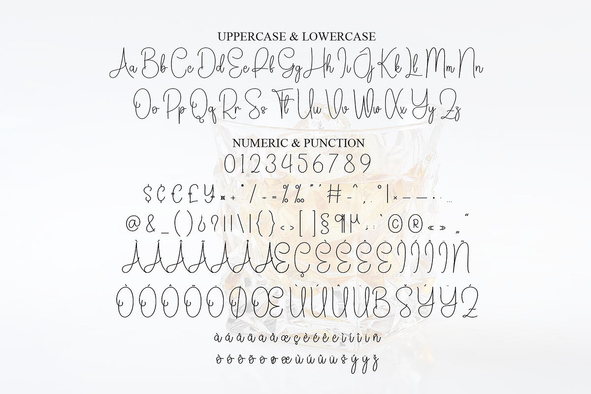 Whiskey | Script Font, a Handwritten Font by Scratchones (Photo 6 of 7)
