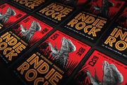 Hand Drawn Dinosaur Indie Rock Flyer, a Flyer Template by ashenterprise (Thumbnail 3 of 3)