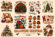 Halloween Christmas Fall Png Bundle, an Object Graphic by Daisy Design (Thumbnail 1 of 21)