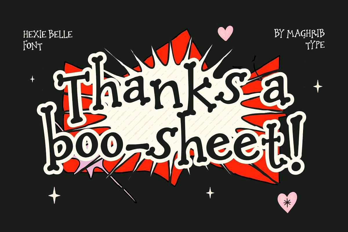 Hexie Belle, a Handwritten Font by maghrib (Photo 10 of 10)