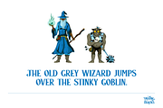 Unsung Heroes Display Font, a Font by Holt510 (Thumbnail 9 of 12)
