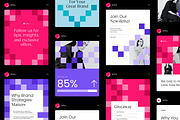Creative Agency Social Media Pack, a Social Media Template by Studio Provo (Thumbnail 1 of 8)