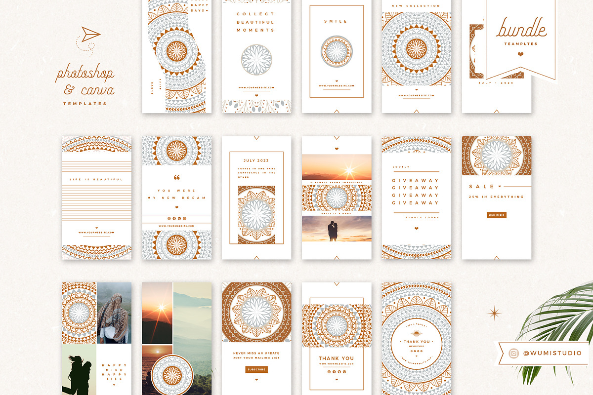 Social Media Pack |Bundle 64 Designs, a Social Media Template by Wumi Studio (Photo 7 of 10)