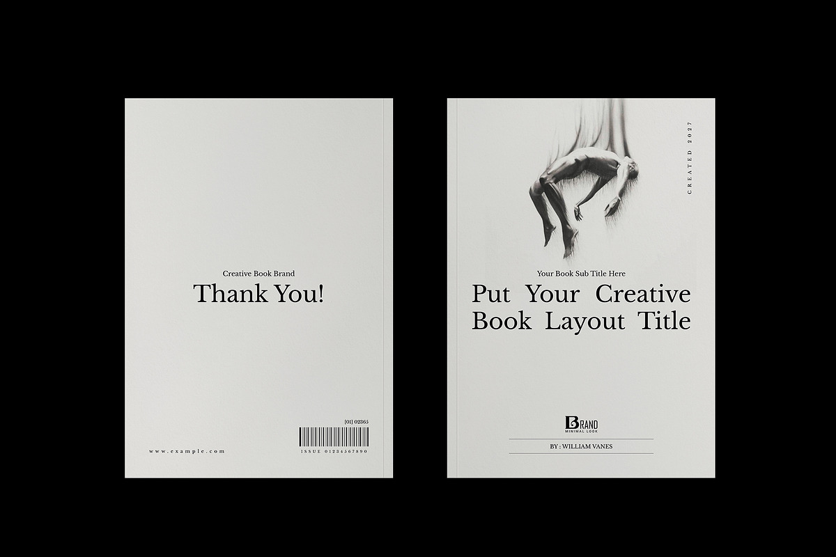 Book Title Layout Design Template, a Brochure Template by TemplateFolio-Shop (Photo 16 of 19)