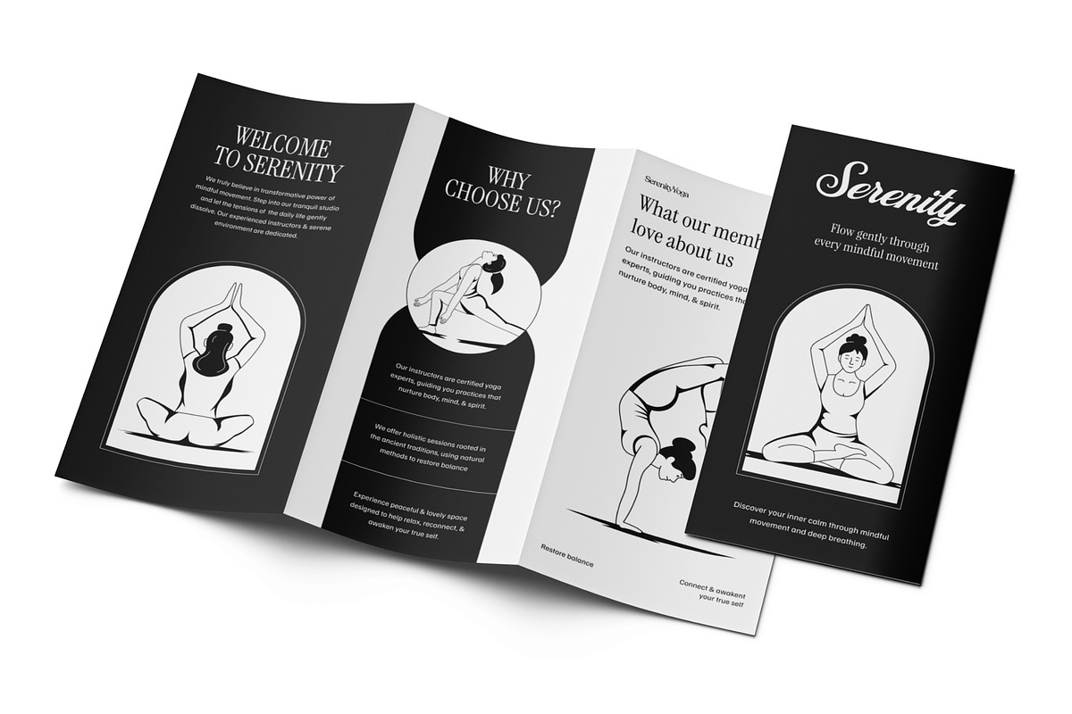 Bundle of Yoga Poses Illustration, a Sport Illustration by Creative Stall (Photo 3 of 12)