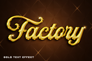Cinematic Gold Text Effects PSD, a Layer Style Add-On by Sixtysix Labs (Thumbnail 2 of 9)