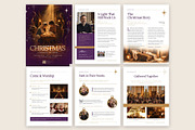 Christmas Church Magazine Template, a Brochure Template by BrandPacks (Thumbnail 3 of 5)