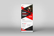 Fitness Roll-up Banner Template, a Print Template by VectStock (Thumbnail 2 of 3)