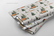 Sleeping FOREST. Watercolor animals, an Animal Illustration by Ooh Lily (Thumbnail 16 of 18)